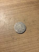 Sehr seltene 2 Schweizer Franken Silber Münze Jahrgang 1879