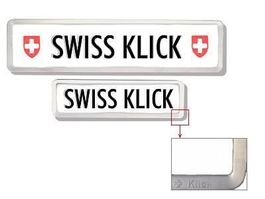 Swiss Klick Chrom Glanz Langformat