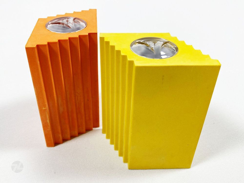 Salz & Pfeffer Streuer Postmodern Design Gummi Pop Art H8cm 6