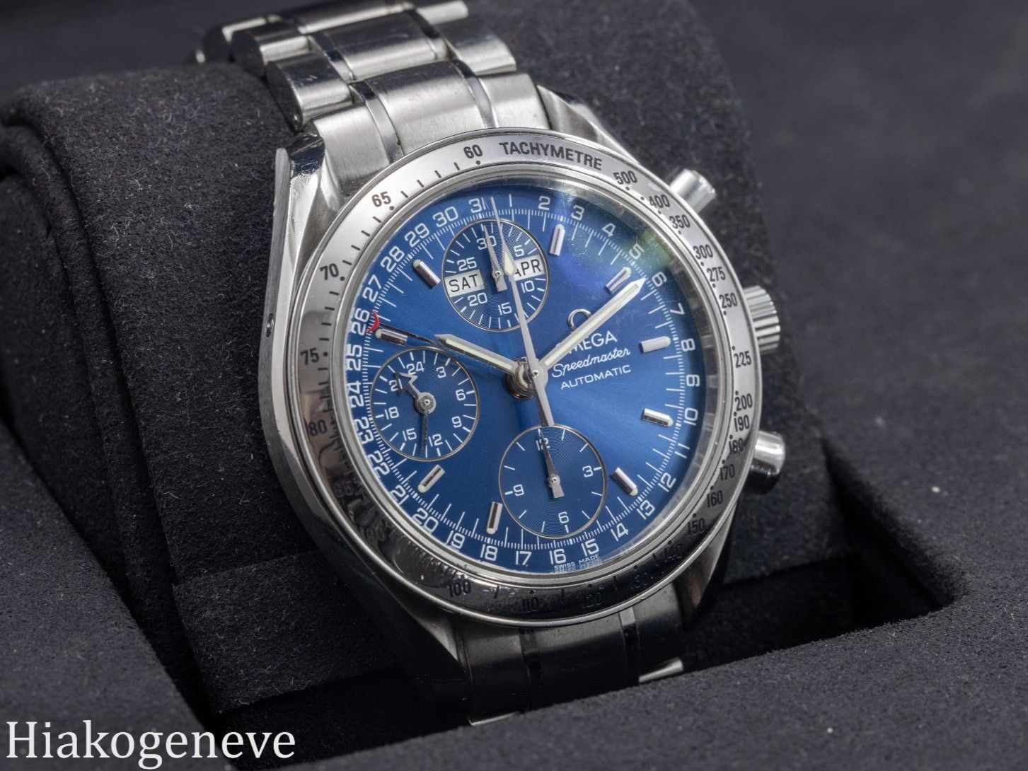 Omega Uhren: Omega Speedmaster triple date calendar full set – Gebraucht aus Genève von Hiakoo 4