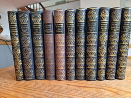 Jeremias Gotthelf: 11 Bände Rentsch-Verlag (Blauer Einband)