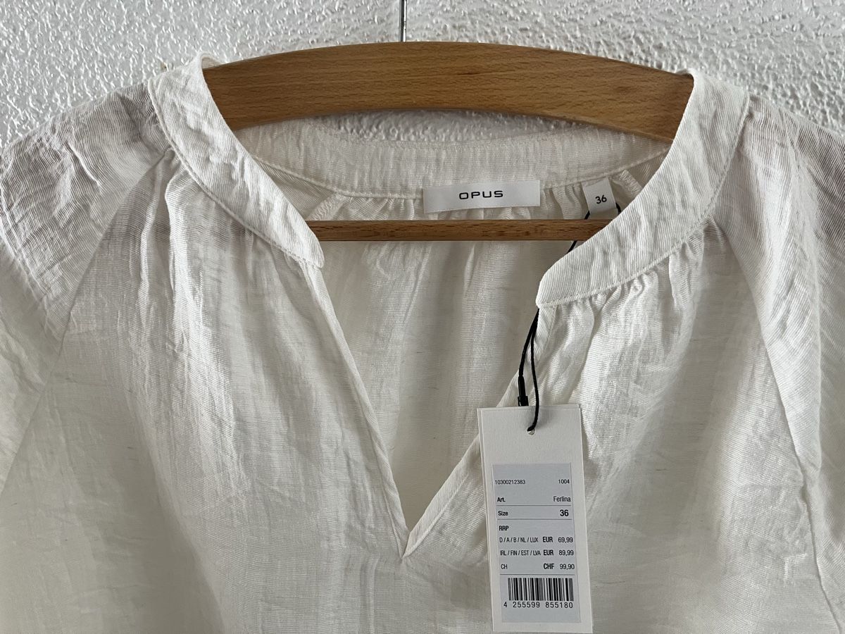 Opus Camicette: Neue Opus Bluse mit Etikette – Nuovo e nell'imballaggio originale da Wettingen venduto da epe_9vbf 2