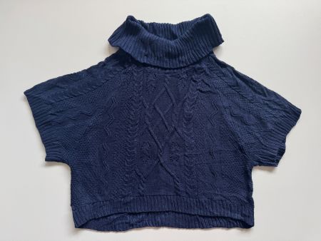 White House roll-neck sweater pullover Women Sz M cable knit