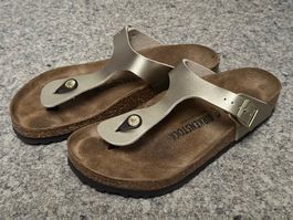 Birkenstock Gizeh Gold Gr. 40