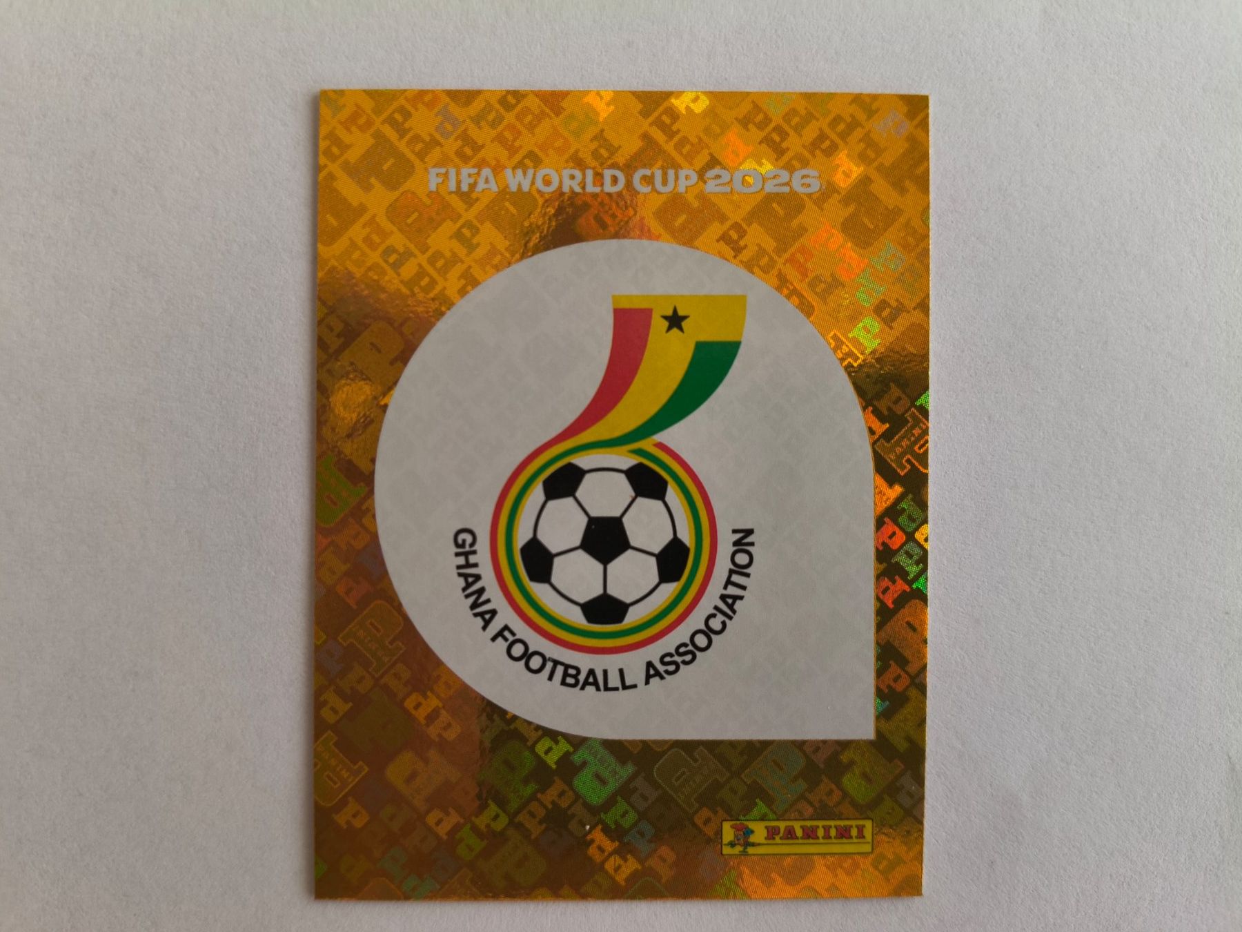 Panini Carte collezionabili: W Cup 2026 Ghana N°1 – Nuovo (secondo la descrizione) da Fontainemelon venduto da cathare67
