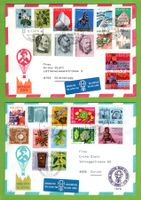 1974 + 1976 Hochalpen Ballonflug 2 Briefe LP (A)