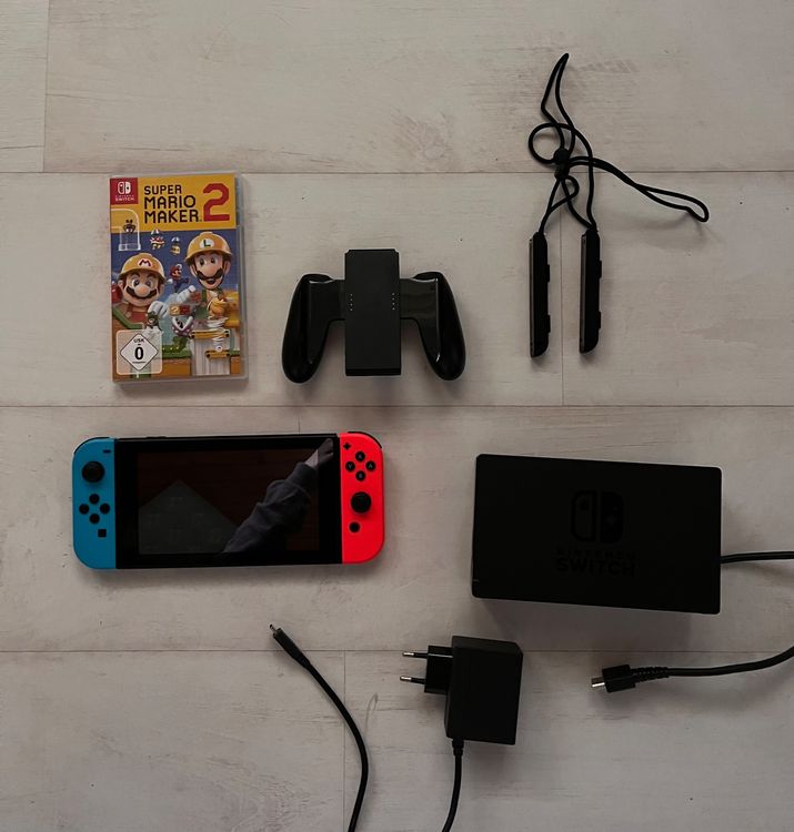 Nintendo Switch Set inkl. Mario Maker (Gebraucht) in Sigriswil für CHF ...