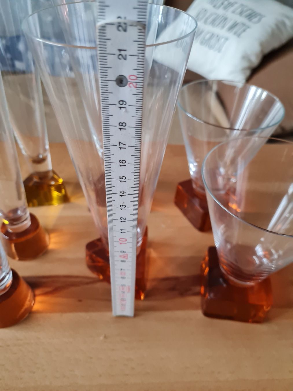 Bicchieri: Vintage 7 Sarner Gläser einzigartig – Nuovo (secondo la descrizione) da Münsingen venduto da Cuci31 4