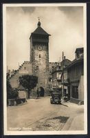 Rheinfelden, Blick zum Obertorturm mit G