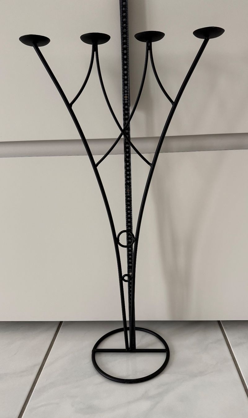 Alle Dekorationen: Kerzenständer 72cm. höhe – Gebraucht aus Oberbipp von annegret05