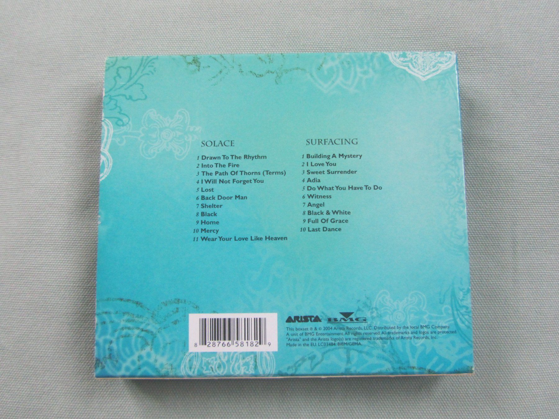 CD: SARAH Mc LACHLAN:  Solace & Surfacing  /  2 CD Box – Usato da Seengen venduto da mikelele 4