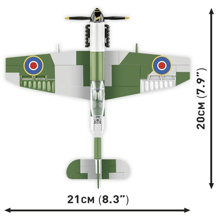 Cobi Kit di costruzioni: Cobi | 5865 | Spitfire Mk. XVI Bubbletop – Nuovo e nell'imballaggio originale da Schneisingen venduto da 500_to_moon 2