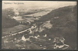Carte P de 1917 ( Soyhières / Vue générale )