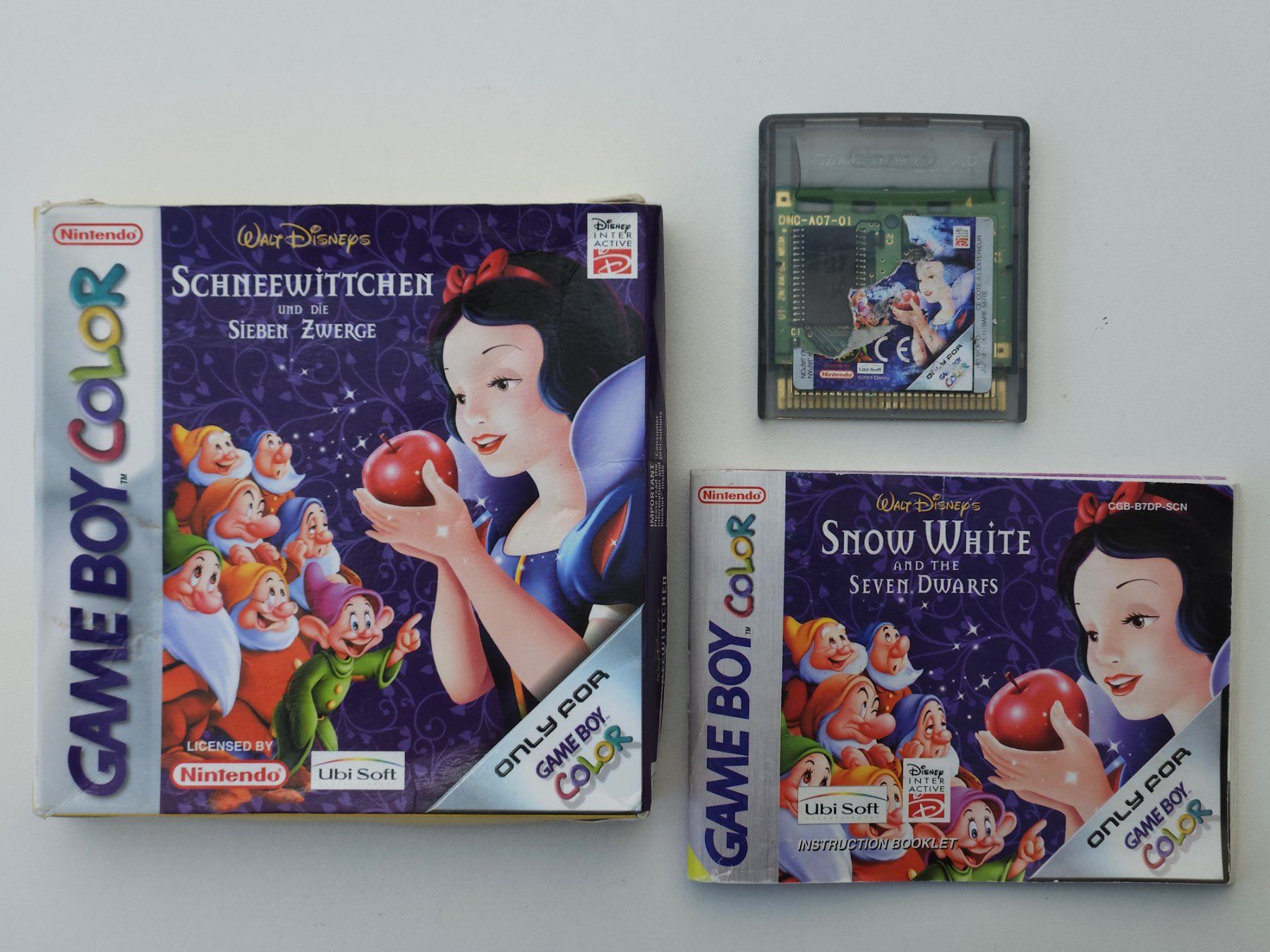 Nintendo Jeux: Schneewittchen Und Die Sieben Zwerge - GBC – D'occasion à Autigny par zel_gvl5 2