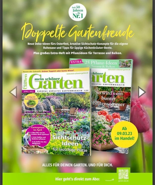 🤍 Zeitschrift „Wohnen & Garten“ April 2023 🤍 Kaufen auf Ricardo