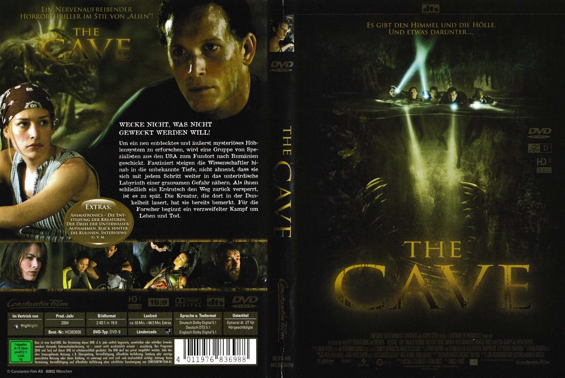Tutti i DVDs: DVD - The Cave – Usato da Langnau am Albis venduto da MediaRescuerKeLoX
