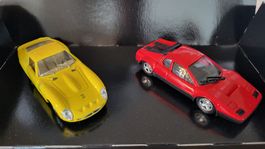 Ferrari 250 GTO & Ferrari 512 BB 1:43 Solido Duo