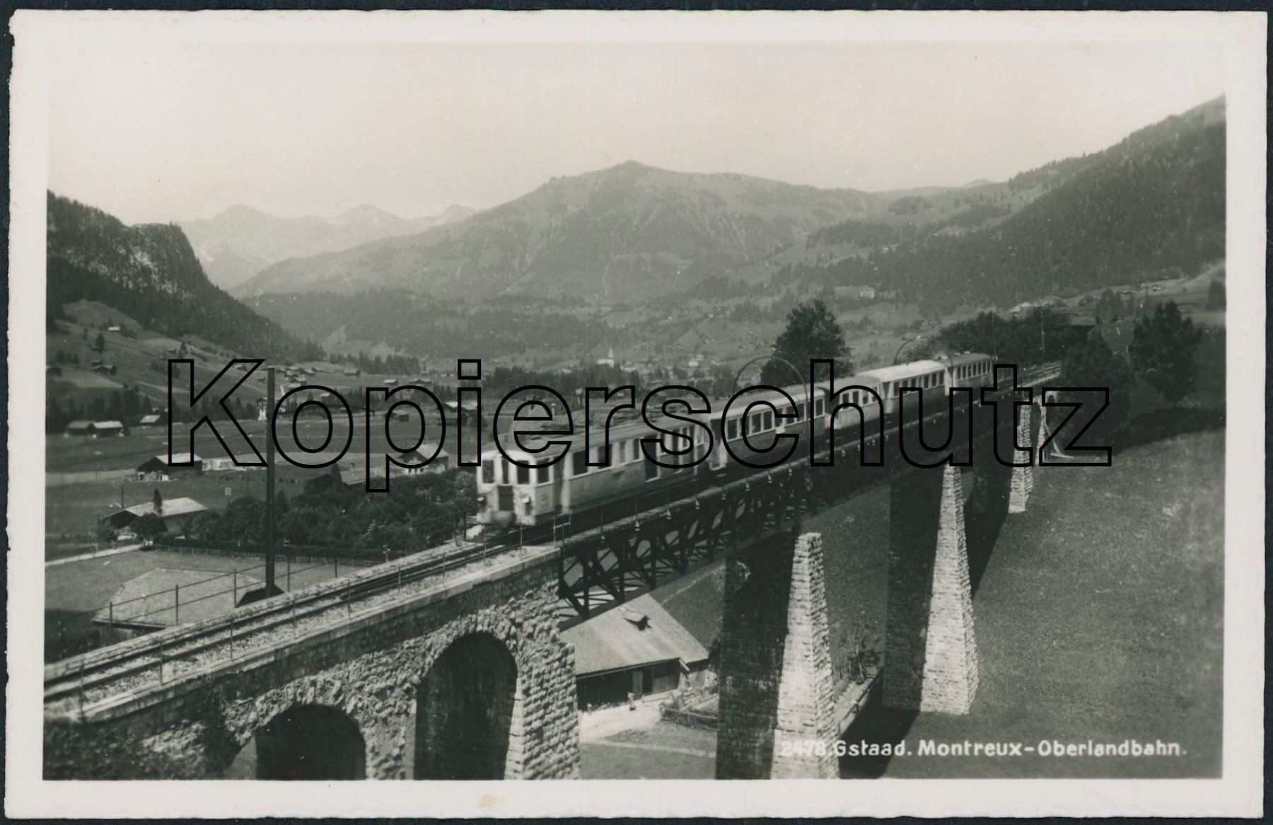 Cartoline postali: BE Gstaad - Bahn MOB - Saanen – Nuovo (secondo la descrizione) da Schindellegi venduto da Jonathan77