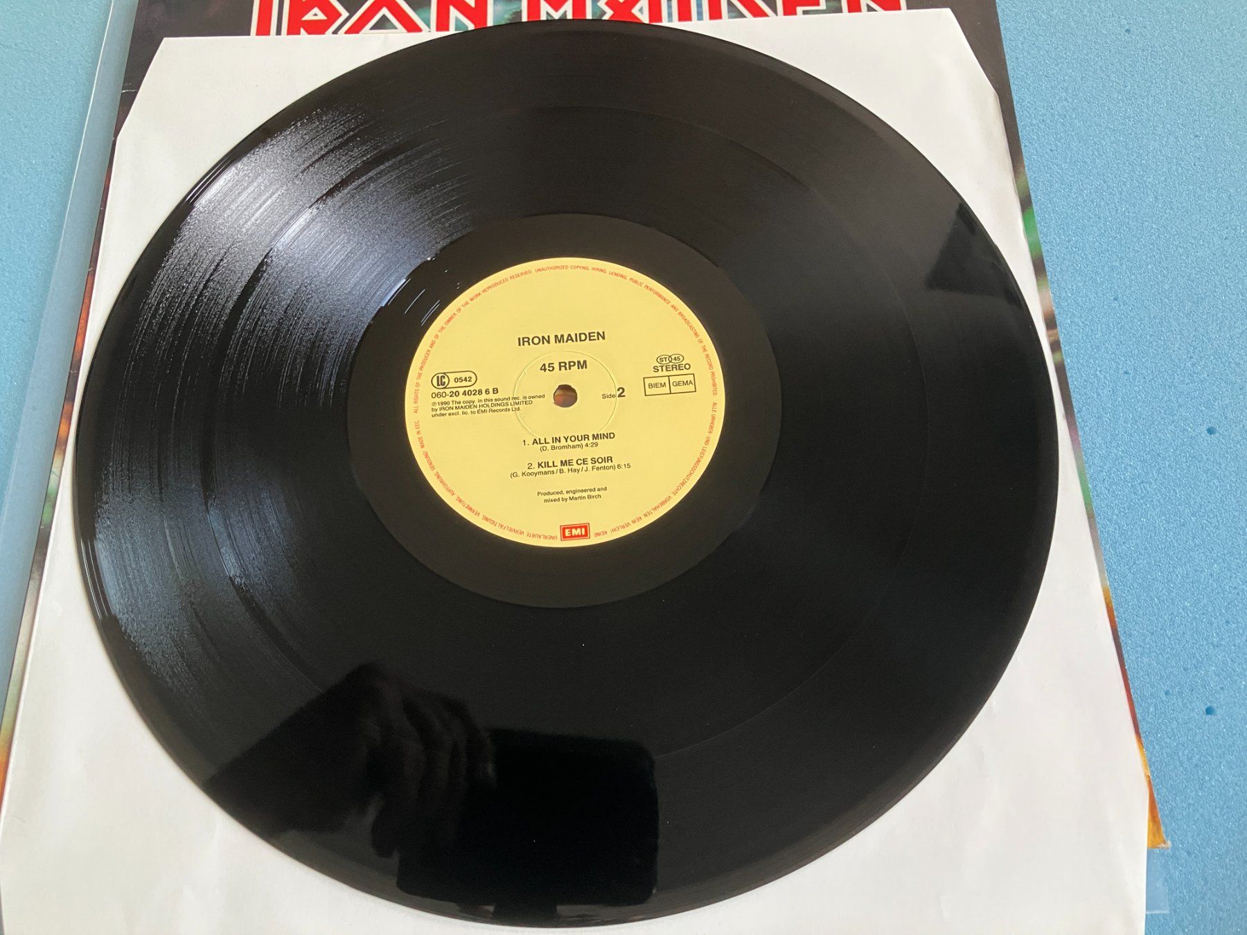 Dischi in vinile: Iron Maiden – Usato da Aarwangen venduto da Jukebox3 6
