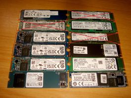 1 stück 256gb m.2 nvme ssd. Getestet. Top zustand