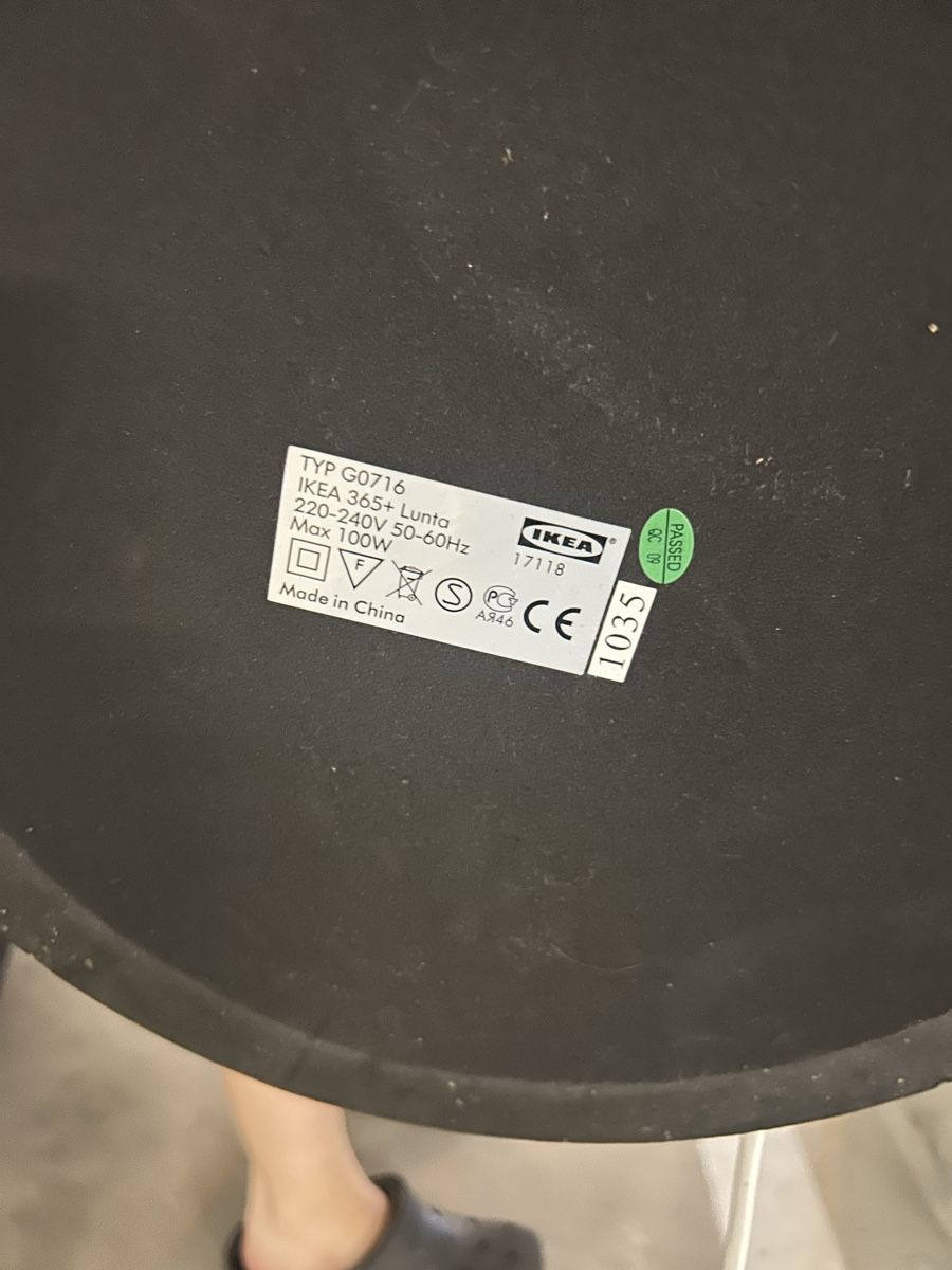 Ikea Lampade: IKEA Stehlampe Lunta weiss, gut erhalten – Usato da Aarau venduto da ram_h8yn 3