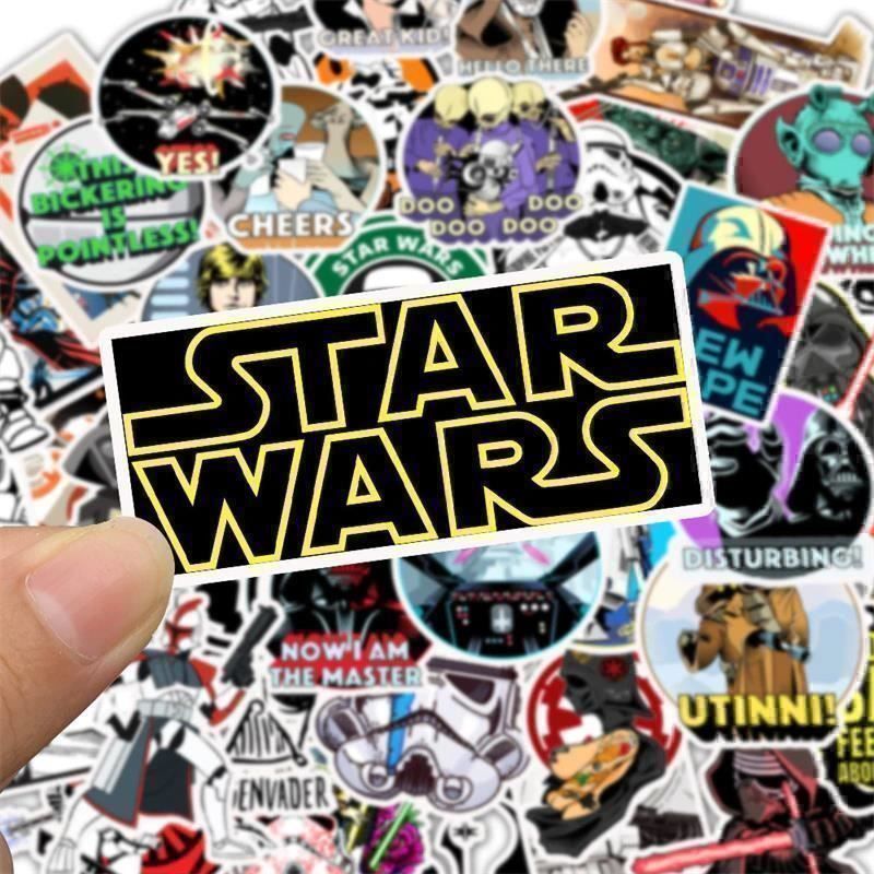 Aufkleber: Lot de 50 autocollants Star Wars – Neu und originalverpackt aus Gurmels von shopathome 1
