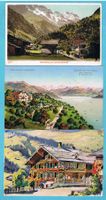 6 saubere AK Berner Oberland ab 1908 ! Hier ab Fr.1!!