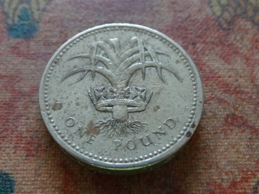 Tutti le monete: ROYAUME-UNI  1 Pound  1990 – Usato da Romanel-sur-Lausanne venduto da Swift13 1