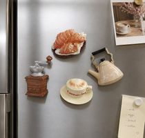 Kühlschrankmagnet Set Kaffee | 4er Set | Resin | Neu
