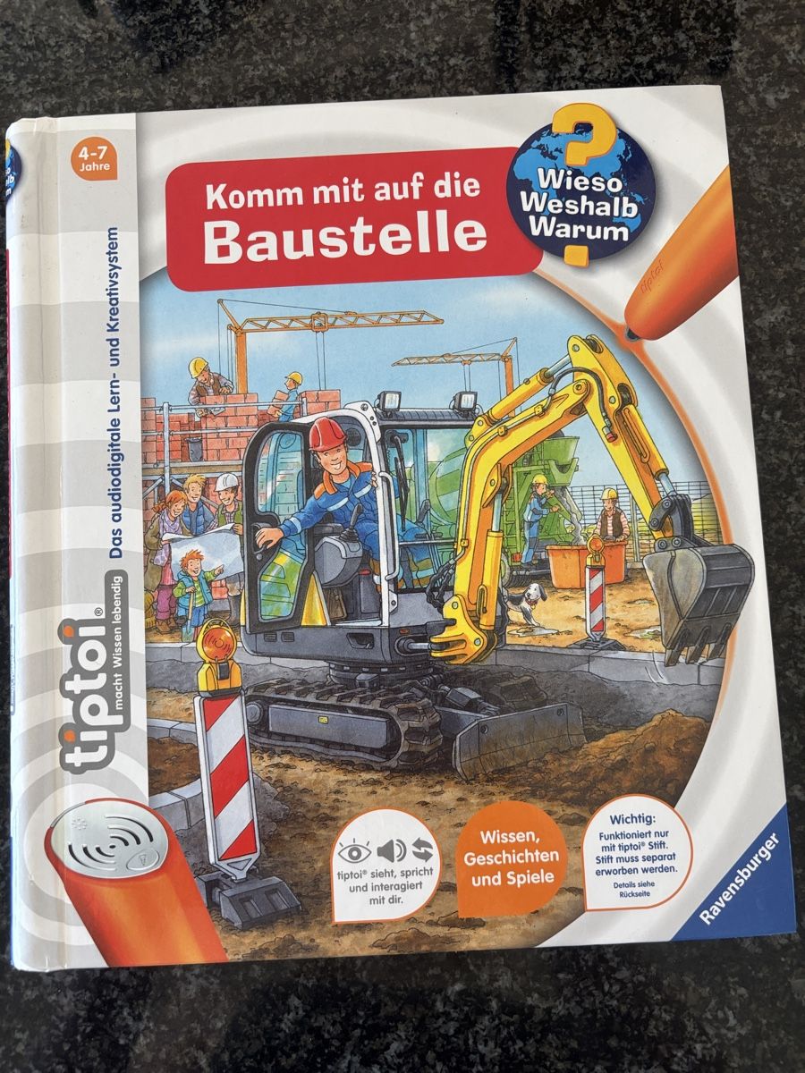 Libri: Tiptoi Buch komm mit auf die Baustelle – Usato da Grosswangen venduto da Sunnyday35