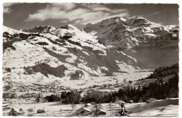 LENK i.S. Ammertenspitz u. Wildstrubel gel. 1955 Feldpost