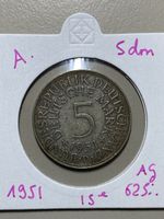 Allemagne - 5 DM - 1951 - AG 