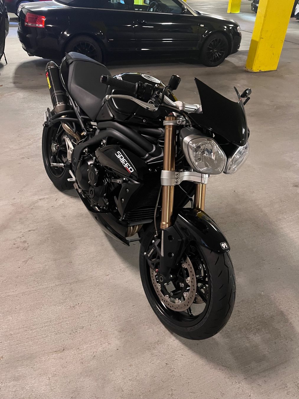 Triumph Strada: Triumph Speed Triple 1050 - wunderschönes Motorrad – Usato da Lufingen venduto da Kstapel 1