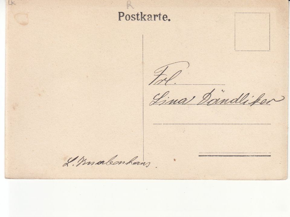 Cartoline postali: Ringwil Anstalt ca. 1910 – Usato da Bürglen TG venduto da StampGraf 1