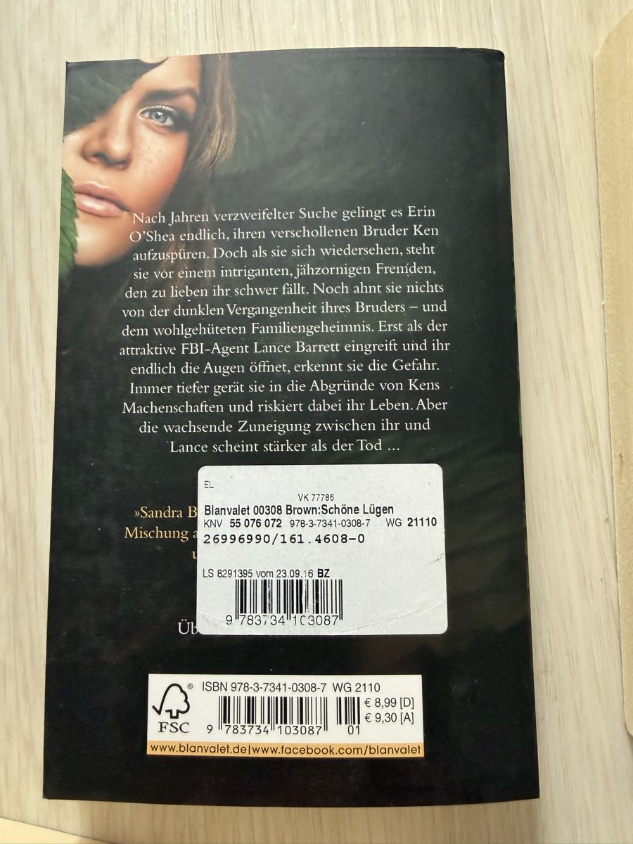 Libri: Sandra Brown Romane 5 Stück – Usato da Wiedlisbach venduto da Sistershop 5