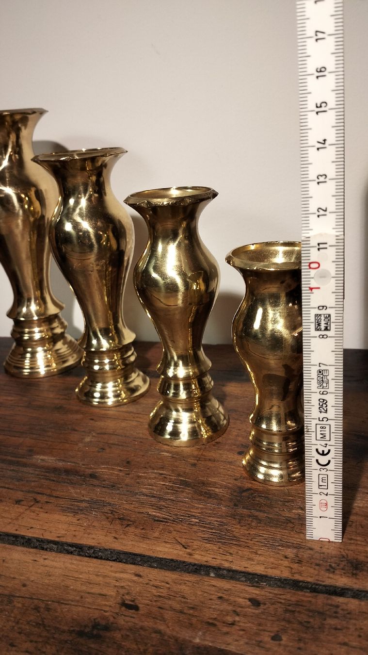 Tutte le decorazioni: Deko Objekte, Messing, antik, Messingvase, Windlicht – Usato da Leimbach AG venduto da Heiliger_Bam_Bim 4