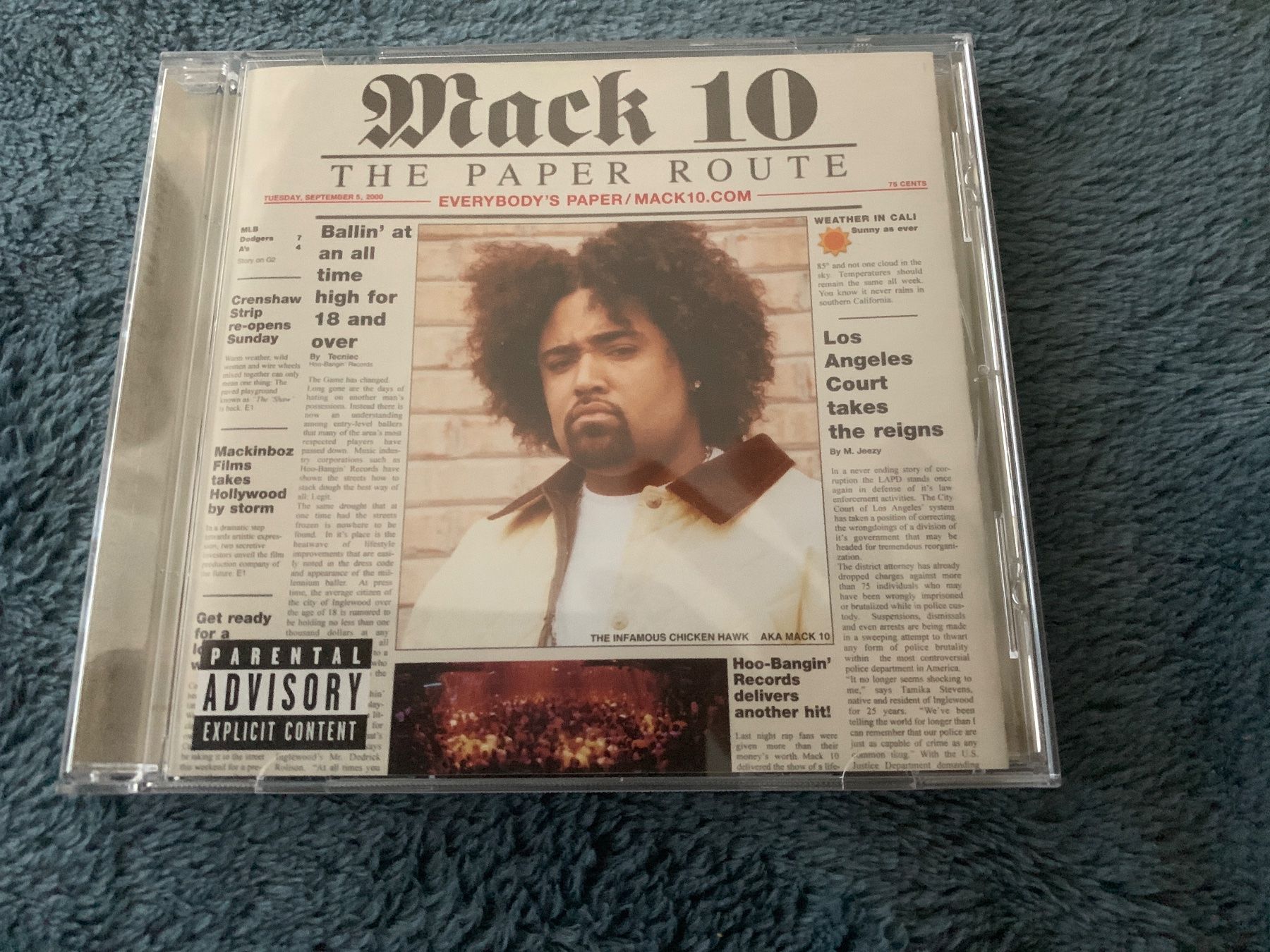 CD: Mack 10 - The Paper Route, 2000, West Coast, mit ICE Cube – Usato da Thalwil venduto da eng_yys6