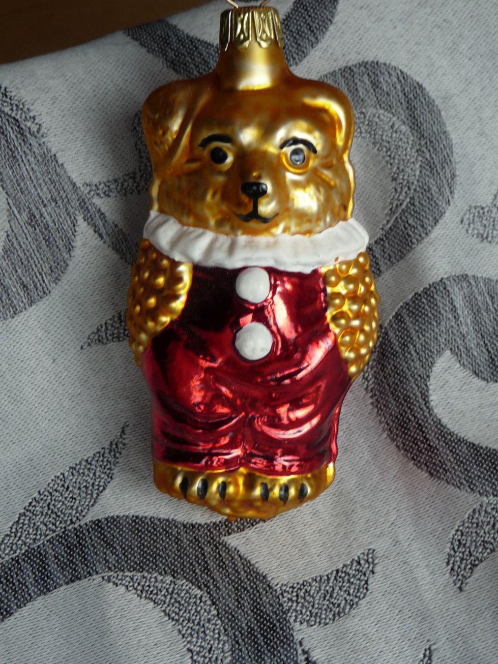 Tutte le decorazioni: Bär mit roter Hose Christbaumschmuck – Nuovo e nell'imballaggio originale da Alpnach Dorf venduto da marvo 1