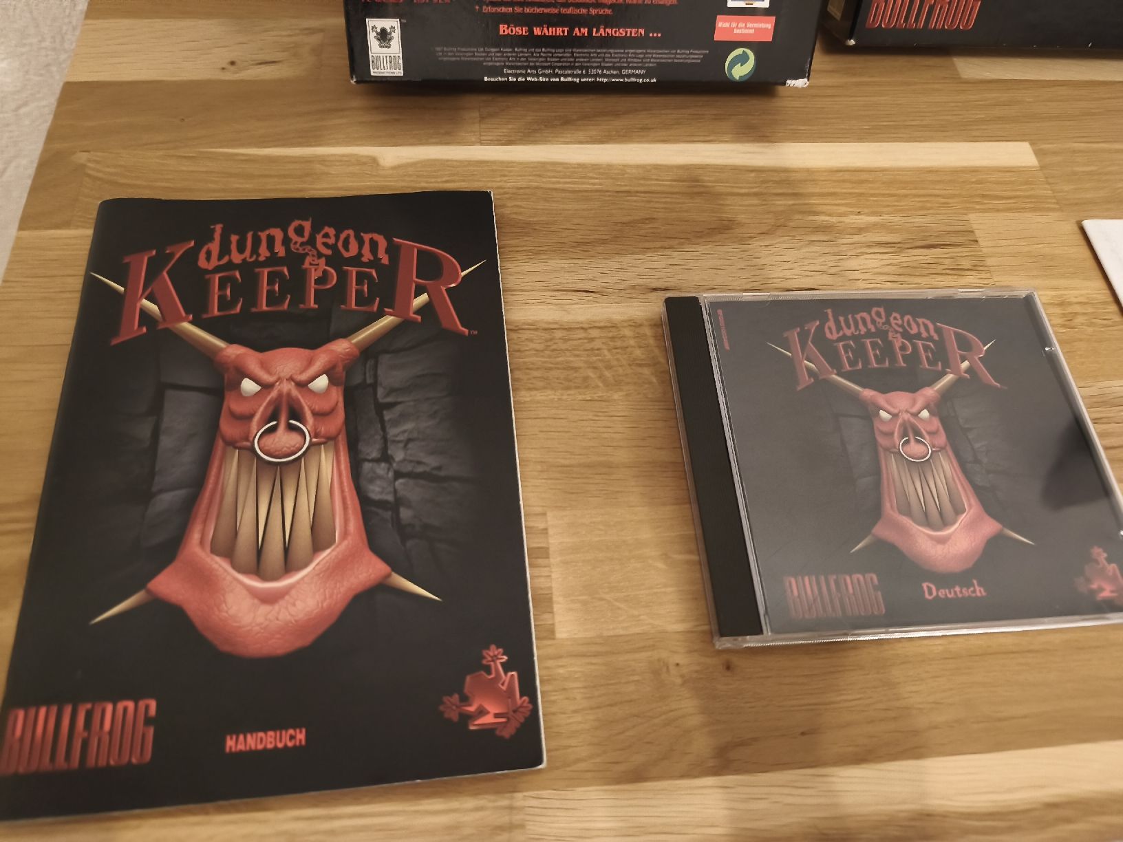 Microsoft Spiele: big box Jeu PC Dungeon Keeper Bullfrog Boîte complète Manuel – Gebraucht aus Conthey von Th3gr4yf0x 4