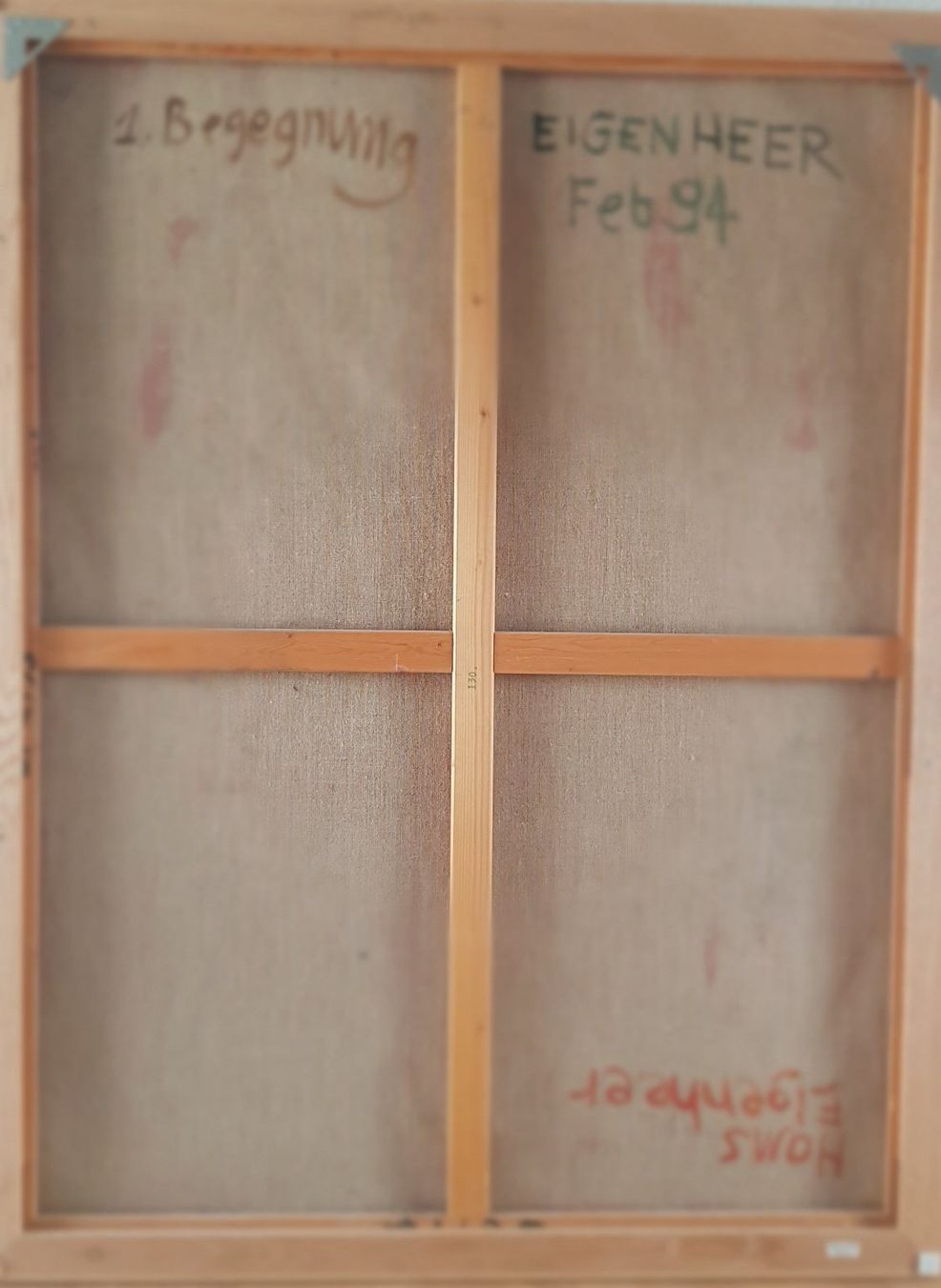 Gemälde: Hans Eigenheer - Grosses Gemälde -  Schweizer Kunst – Gebraucht aus Horw von Kunstreich7 6