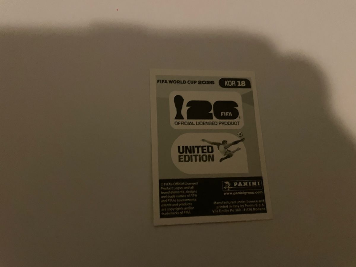 Panini Cartes à collectionner: FIFA WM 2026 Heungmin Son KOR 18 – Neuf (Voir description) à Winterthur par Cobraforce 1