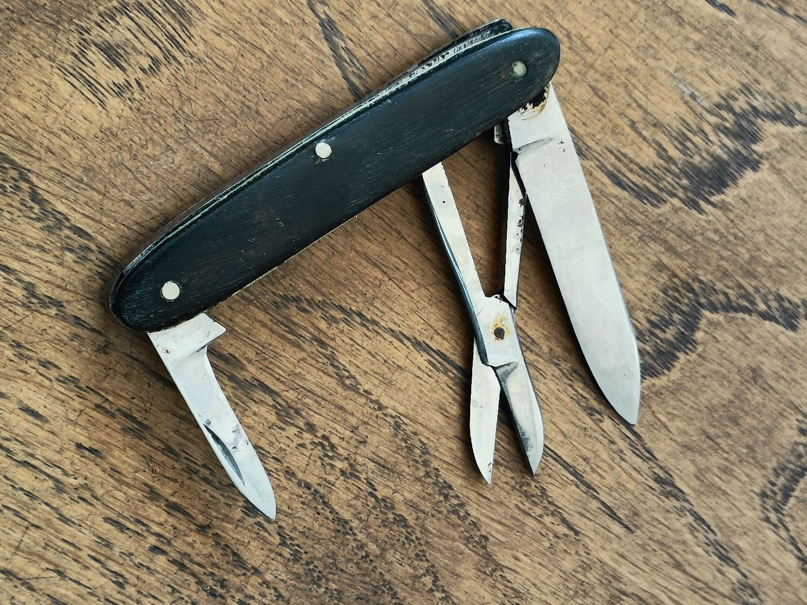 Victorinox Taschenmesser: Altes Horn Sackmesser  – Gebraucht aus Brugg AG von Ente015 6