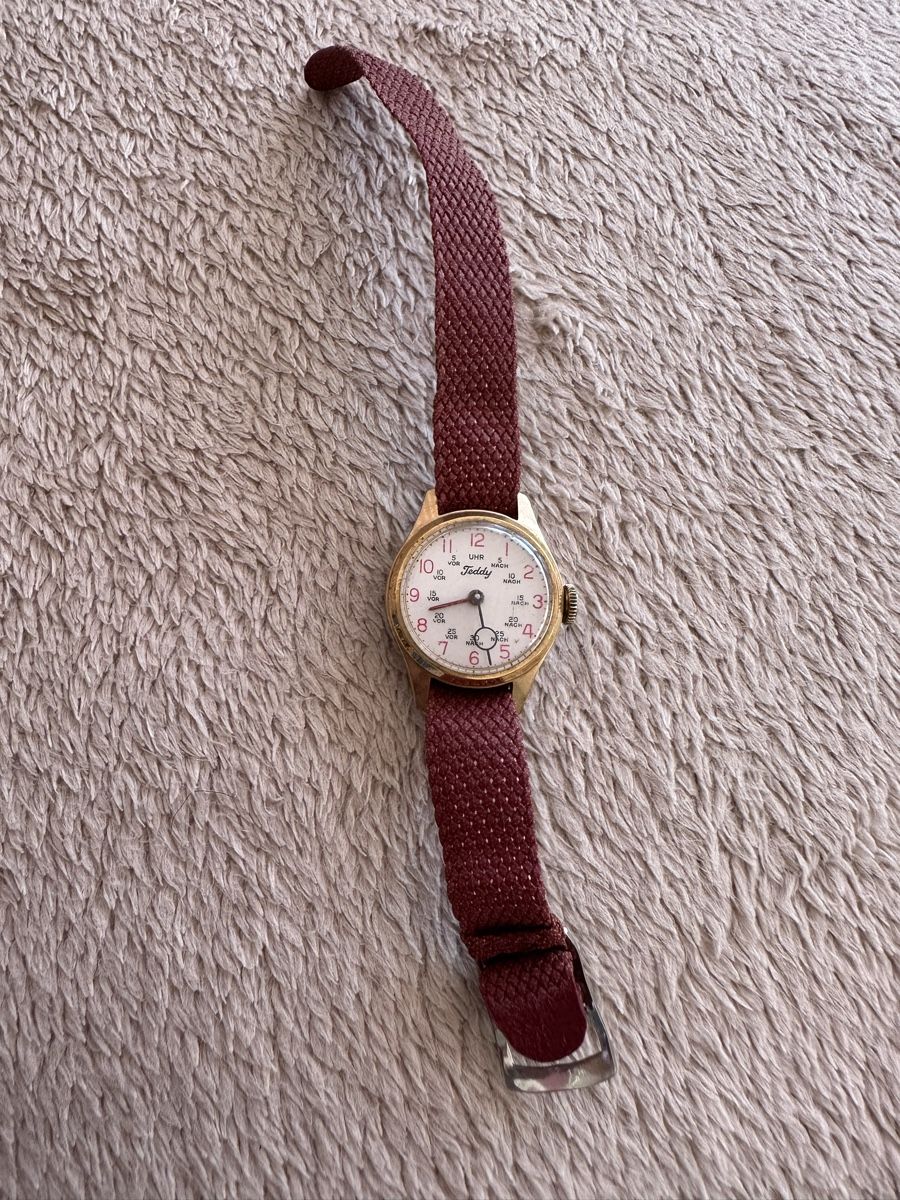 Orologi: Vintage Teddy Lernuhr – Usato da Herbriggen venduto da Sehrazade 2