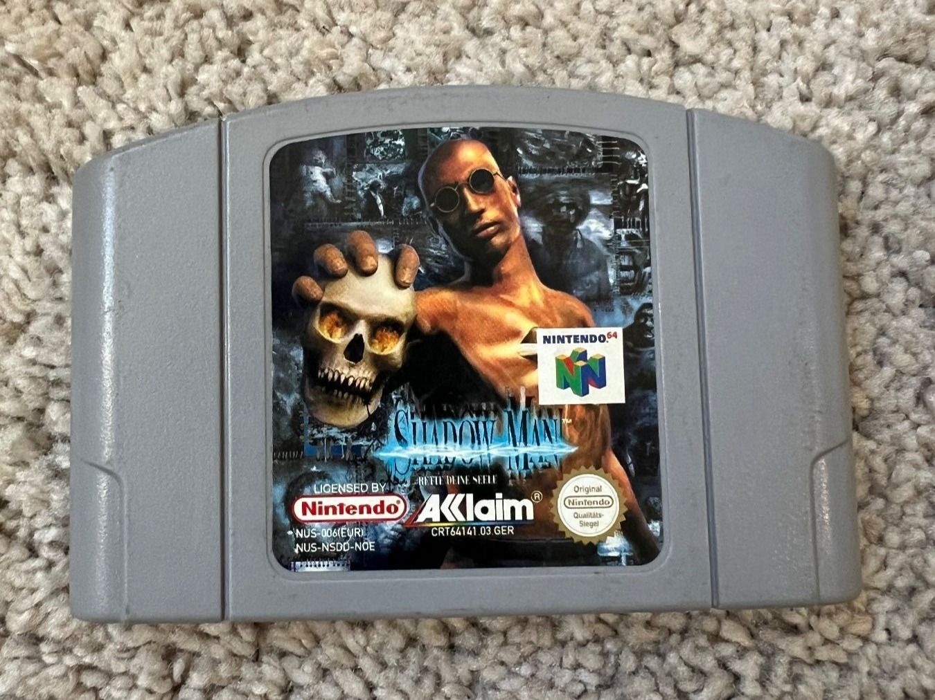 Nintendo Spiele: Shadow Man für Nintendo 64 N64 – Gebraucht aus Winkel von RiMa95