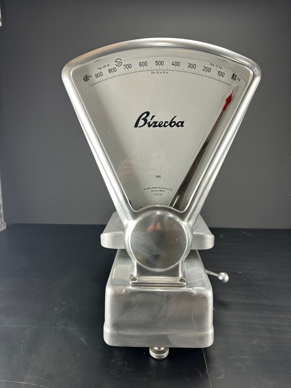 Bizerba Waagen und Gewichte: Antike Waage, Bizerba, Wunderschön, Midcentury, Vintage – Gebraucht aus Laufenburg von industrial-silence 8