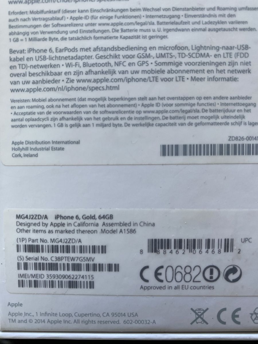Apple Handys / Smartphones: Iphone 6 – Gebraucht aus Mandach von Tpicasso 3