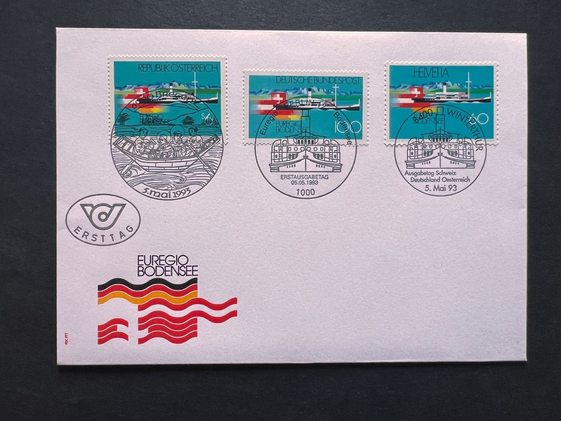 Tutti i francobolli: Sonderbrief 1993  FDC (R459) – Usato da Hinwil venduto da Sidi4