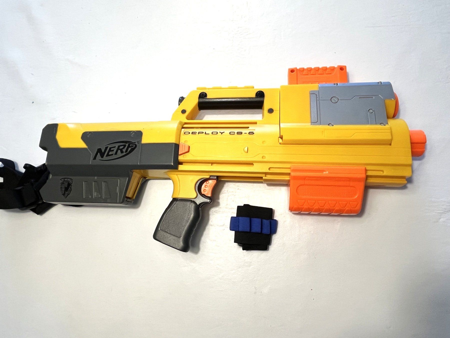 Nerf Giocattoli: NERF N-Strike déployer CS-6 Soft Dart Blaster, 70 fléchette – Usato da Lausanne venduto da charlie_lau24 6