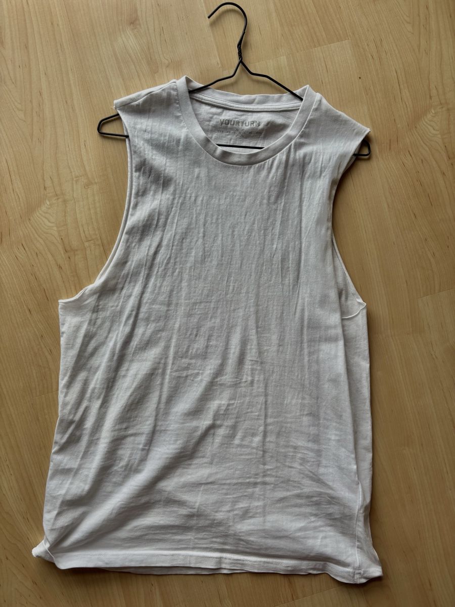 T-shirt: Débardeur Blanc taille M – Nuovo (secondo la descrizione) da Denens venduto da RomainSecondeMain 1