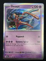 Pokemon Deoxys 074/182 Karte Holo von 2023 🇺🇸🇺🇸